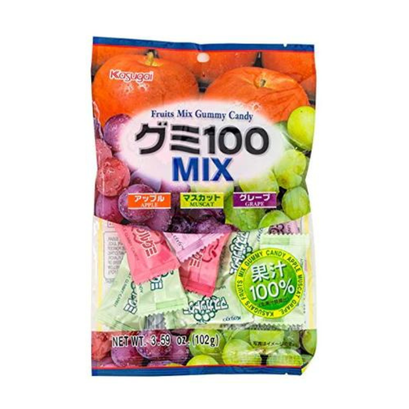 Kasugai Gummy Mix 100 102g