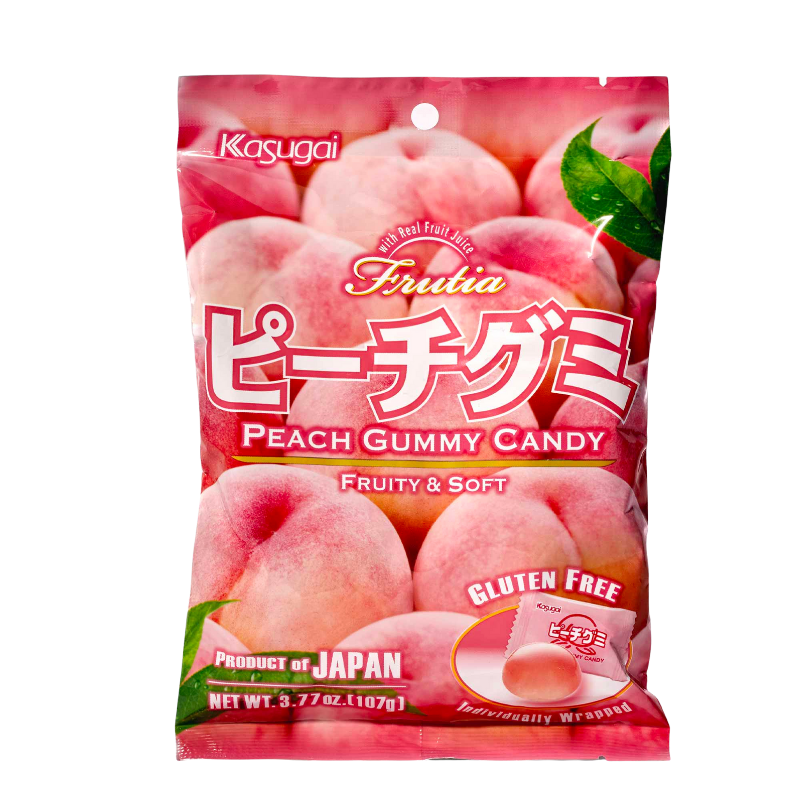 Kasugai Gummy Peach 107g